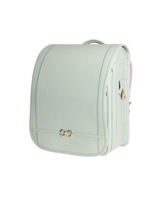 ＜ハネッセル(Baby&Kids)＞６１１【送料無料】【２０２７年３月中旬以降届】ハネッセル（Ｒ）ＧＩＲＬ　エレガンスバッグ　ルミナス　グレイッシュミント